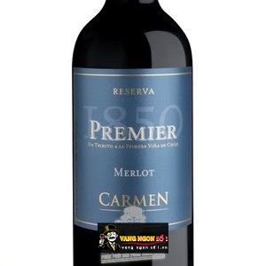 Vang Chile CARMEN PREMIER RESERVA MERLOT bn1