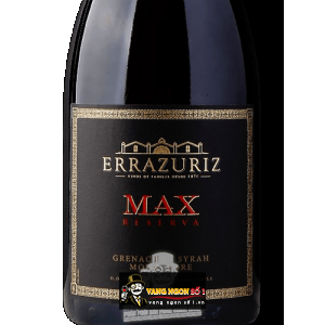 Vang Chile ERRAZURIZ MAX RESERVA SYRAH bn2