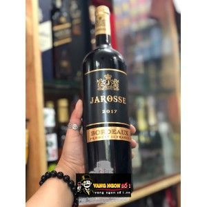 Vang Pháp JAROSSE BORDEAUX 2017 bn3