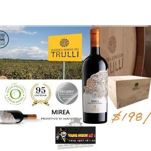 Vang Ý MIREA PRIMITIVO DI MANDURIA TRULLI 17,5 Độ bn2