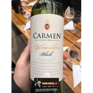 Vang Chile CARMEN WINEMAKER'S CARMENERE bn1