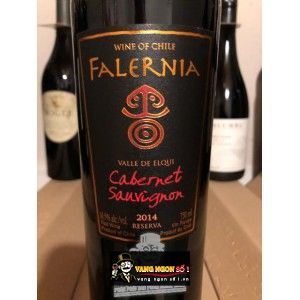 Vang Chile FALERNIA CABERNET SAUVIGNON GRAN RESERVA bn1