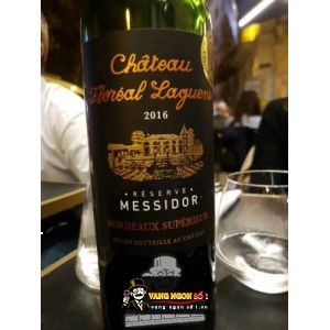 Vang Pháp CHATEAU FLOREAL LAGUENS MESSIDOR BORDEAUX SUPERIEUR bn2