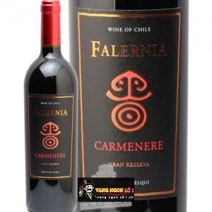 Vang Chile FALERNIA CARMENERE GRAN RESERVA bn2