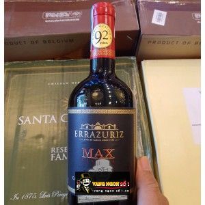Vang Chile ERRAZURIZ MAX RESERVA BLEND bn1