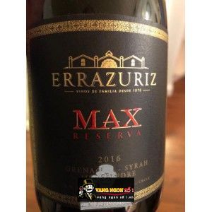 Vang Chile ERRAZURIZ MAX RESERVA BLEND bn2
