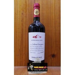 Vang Chile ACONCAGUA ALTO CABERNET SAUVIGNON ERRAZURIZ bn3