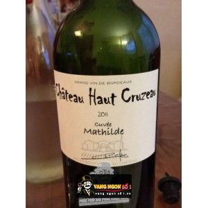 Vang Pháp CHATEAU HAUT CRUZEAU CUVEE MATHILDE bn4