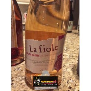 Vang Pháp LA FIOLE COTES DU RHONE ROSE bn2