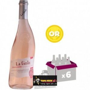 Vang Pháp LA FIOLE COTES DU RHONE ROSE bn3