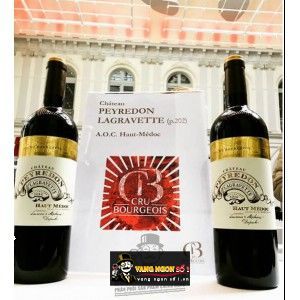 Vang Pháp CHATEAU PEYREDON LAGRAVETTE HAUT MEDOC bn2