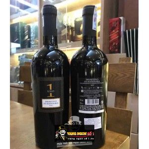 Vang Ý UNO1 PRIMITIVO Nhãn đen bn1