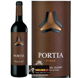 Vang Tây Ban Nha PORTIA ROBLE bn1