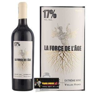 Rượu Vang Pháp LA FORCE DE L'AGE 17 độ
