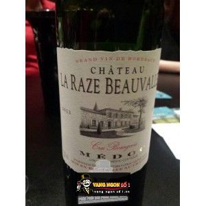 Vang Pháp CHATEAU LA RAZE BEAUVALLET MEDOC bn2