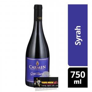 Vang Chile CARMEN GRAN RESERVA SYRAH bn1