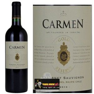 Vang Chile CARMEN GOLD RESERVA CABERNET SAUVIGNON bn1
