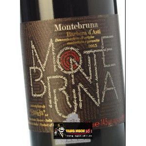 Vang Ý MONTEBRUNA BARBERA D'ASTI bn1