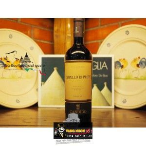 Vang Ý CANDIDO CAPPELLO DI PRETE SALENTO ROSSO bn1