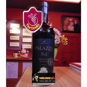 Vang Ý Palazzo No1 Primitivo cao cấp bn2