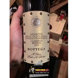 Vang Ý Amarone Bottega cao cấp bn1