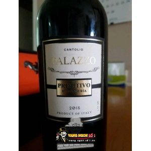 Vang Ý Palazzo Primitivo Di Manduria bn2