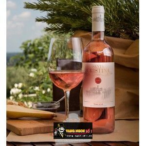Vang Ý Santa Cristina Rosado Toscana Rose bn1