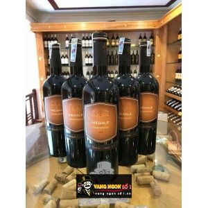 Vang Ý Megale NegroAmaro Nhãn Vàng 14 độ - MUA 11 TẶNG 1 bn1