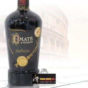 Rượu vang Amate di Guarini Negroamaro Primitivo bn2