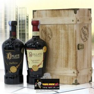 Rượu vang Amate di Guarini Negroamaro Primitivo bn3