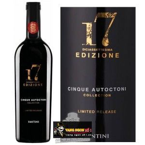 Vang Ý 17 Edizione limited thượng hạng bn1