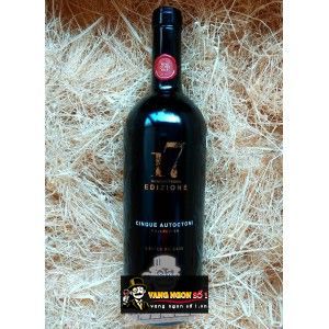 Vang Ý 17 Edizione limited thượng hạng bn2