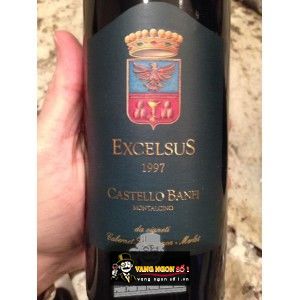Vang Ý Excelsus Castello Banfi cao cấp bn1