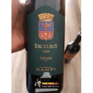 Vang Ý Excelsus Castello Banfi cao cấp bn2