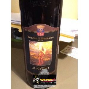 Vang Ý Castello Banfi Brunello di Montalcino bn1