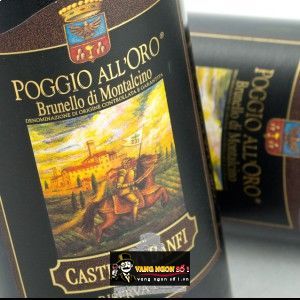 Rượu vang Castello Banfi Poggio All Oro Riserva bn2