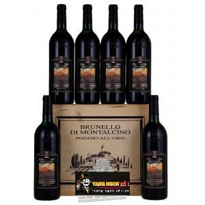 Rượu vang Castello Banfi Poggio All Oro Riserva bn3