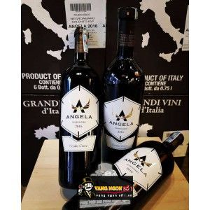 Vang Ý Angela Negroamaro Tinazzi bn1