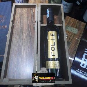 Rượu vang Folie Limited Edition bn1