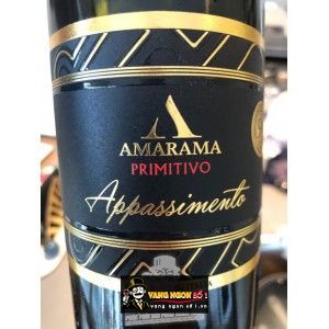 Vang Ý Amarama Primitivo Puglia bn1