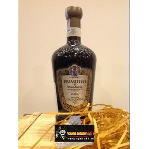 Vang Ý Luigi Guarini Primitivo di Manduria Selezione bn3
