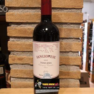 Vang Ý Sangiovese Toscana Montecchiesi bn1