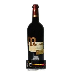 Rượu vang Pháp Menuts Bordeaux Red White bn1