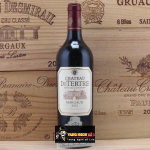Rượu vang Pháp Chateau du Tertre 2011