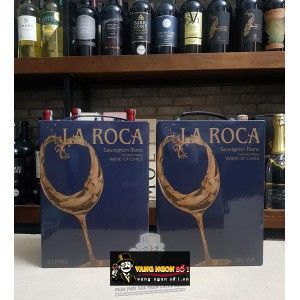 Rượu Vang trắng La Roca Sauvignon Blanc bịch 3L bn1