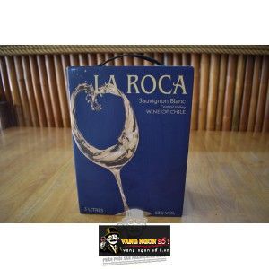 Rượu Vang trắng La Roca Sauvignon Blanc bịch 3L bn2