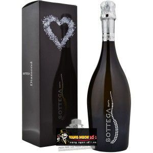 Rượu Sparkling Wine Bottega Diamond Vino Spumante Brut