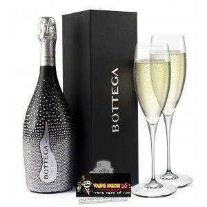 Rượu Sâm Banh Ý Bottega Stardust 750ml, 3L bn1