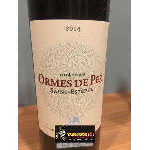 Rượu vang Pháp Chateau Ormes de Pez 2011 bn1