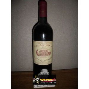 Vang Pháp Pavillon Rouge du Chateau Margaux 2003 bn2